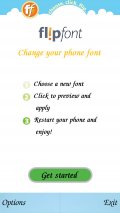 flip font mobile app for free download